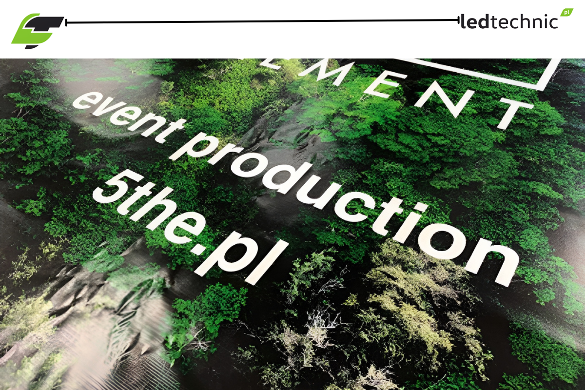 baner reklamowy laminowany